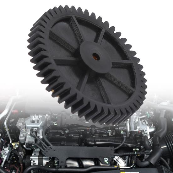 Curtain Sunshade Motor Gear Wear-resistant Replacement Black Rear Window Blind Sun Shade Motor Repair Gear for Toyota Avalon 2005-2013