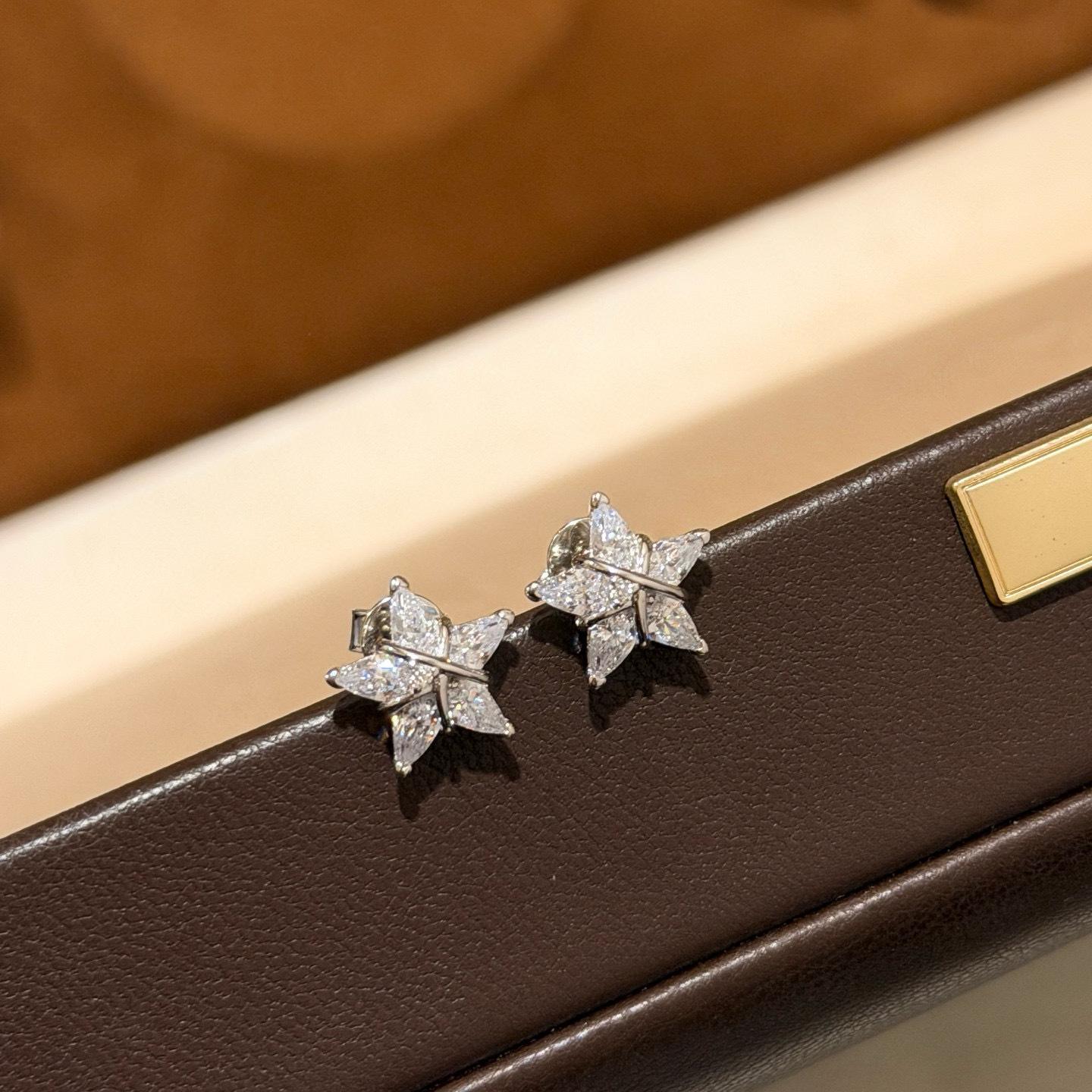 

New Vintage 100% Pure 925 Sterling Silver Pave Aaa Zircconia Shine Five-pointed Star Bracelet Sets For Women luxury Jewelry зелений