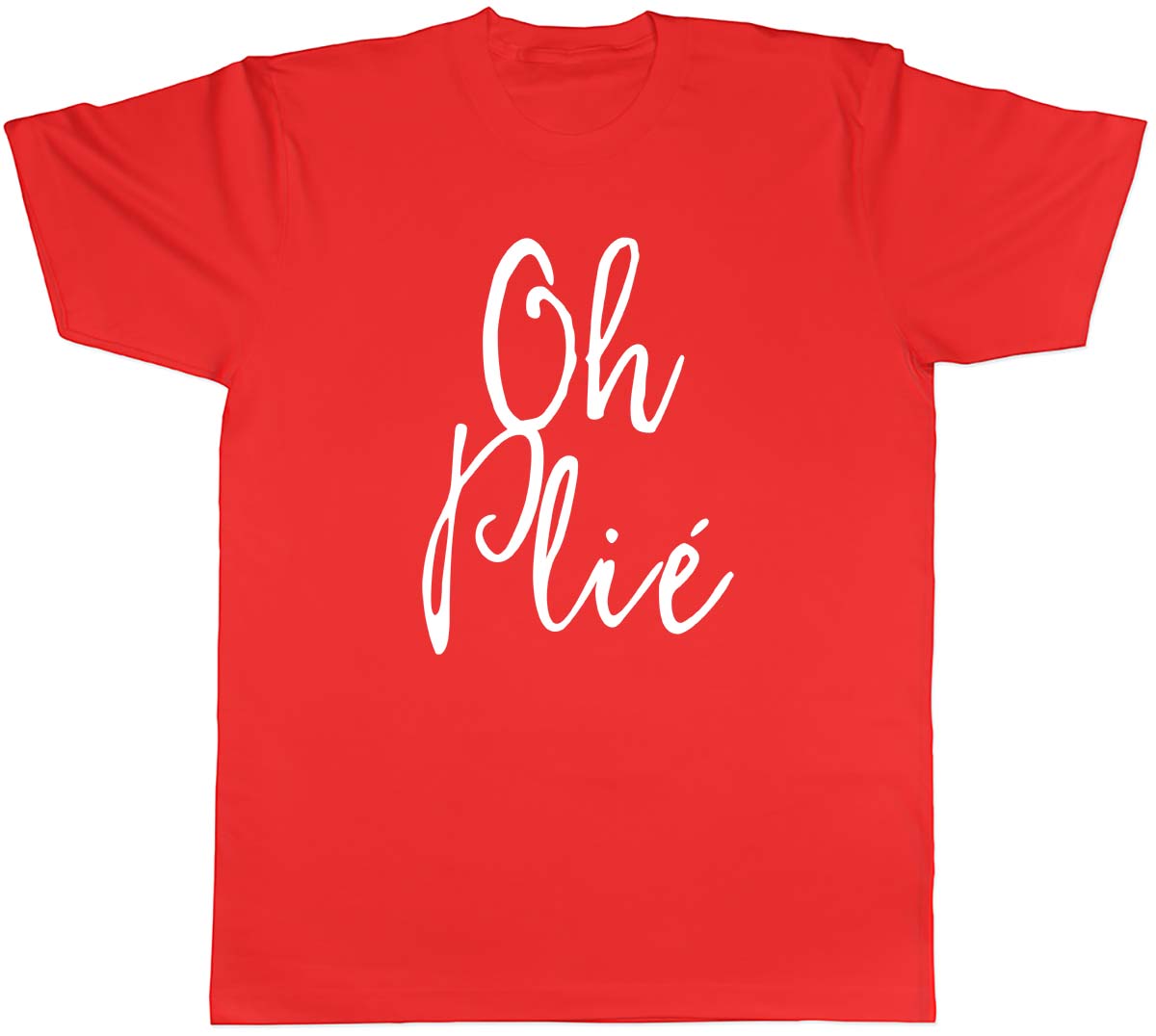 Oh Plie Ballet Unisexs Unisex TShirt Tee S