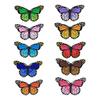 10Pcs/Set Butterfly Shape Clothes Sewing Patch Stickers Applique Clothing Decor