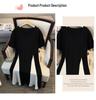 Plus Size Slimming Loose Short-Sleeve Mid-Length Dress - Women's Round Neck (Sizes 200/300/350-9111)