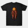 Taille asiatique Coton Unisexe T-shirt Imprimé T-shirt Goku T-shirt Impression sans découpe Coupe régulière
