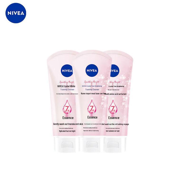 NIVEA Gentle Moisturizing Foam Cleanser Triple Pack