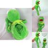 Urocza 60cm Żaba Kermit Duża Lalka Pacynka Na Całe Ciało Miękka Pluszowa Zabawka Dla Dzieci