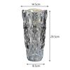 Clear Glass Flower Vase, Thickened Crystal Vase for Decoration