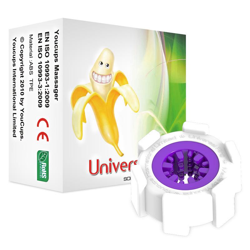 Yokesh Men's Stimulating Masturbation Ring Massager