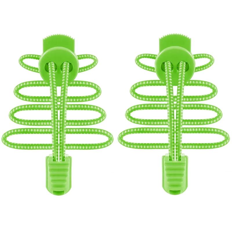 1 Paar/3 Paar Runde Elastische Schnürsenkel Ohne Binden Schnürsenkel für Sneaker und Freizeitschuhe Schnell An- und Ausziehbare Schnürsenkel