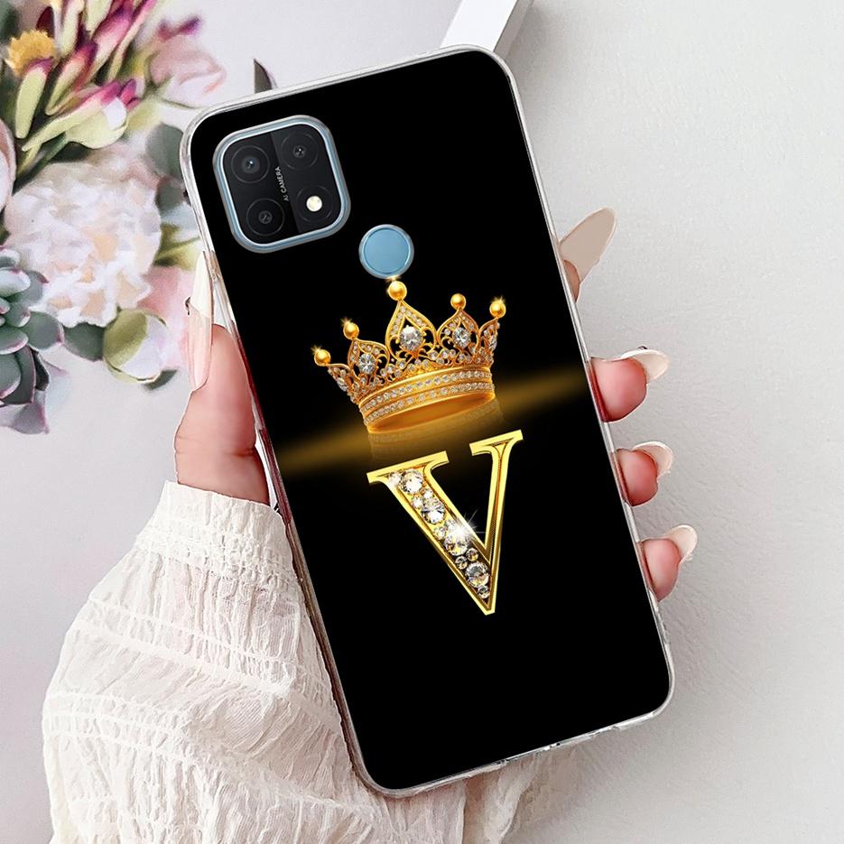 For Oppo A15 Case CPH2185 Stylish Letters Cover Clear Silicone Phone Case For Oppo A15s A 15 OppoA15 OppoA15s Soft Fundas Bumper