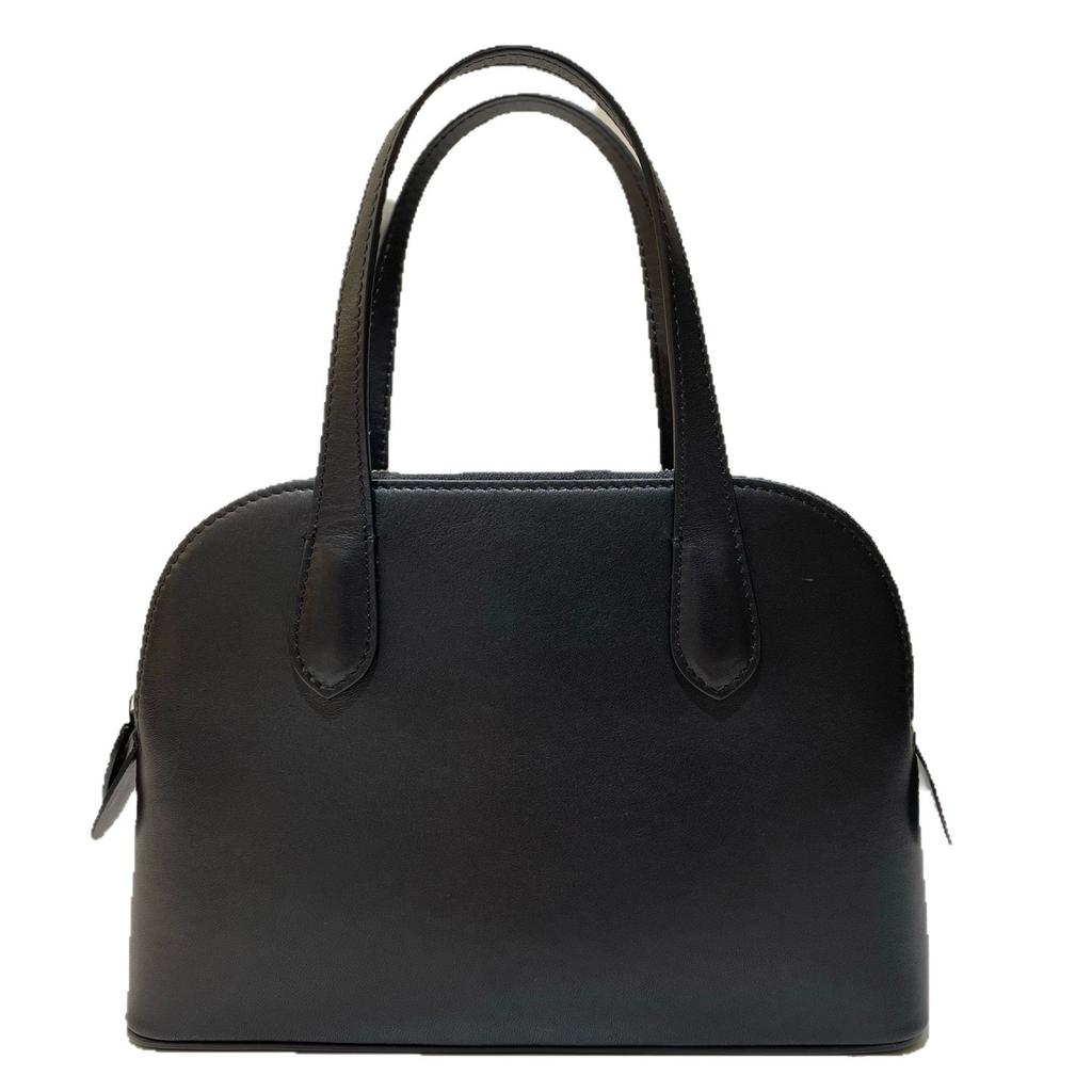 Niche first-layer cowhide minimalist 2026 new spring and summer shell bag single shoulder crossbody portable commuter bowling bag