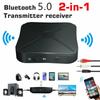 KN319 Bluetooth 5.0 Transmitter & Receiver: Dual Function Adapter for TV, Car, Speaker, and Computer Audio.