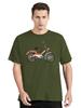 Puch Maxi Moped T-Shirt Oberteile Lässige T-Shirts Locker sitzendes T-Shirt Baumwolle Streetwear T-Shirt