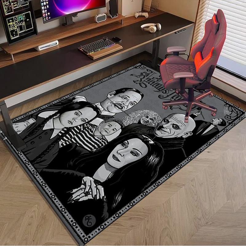 Gothic Adams Carpet, Chair Rug,Rug for Office Bedroom living rooms, Doormat decor Fan Gift Christmas Gift