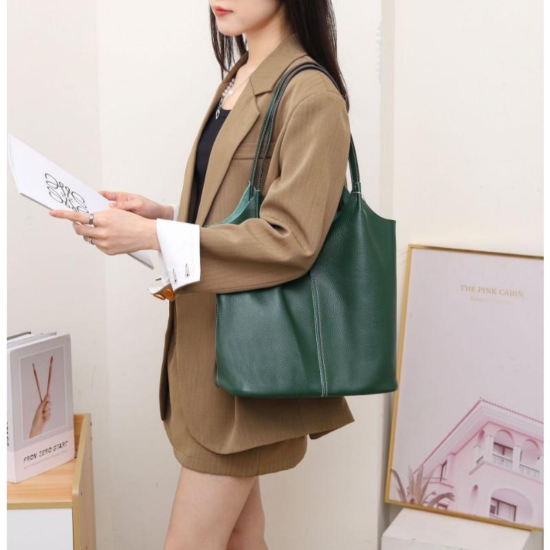 Large Bag Soft Leather Fashion Shoulder Messenger Handbag