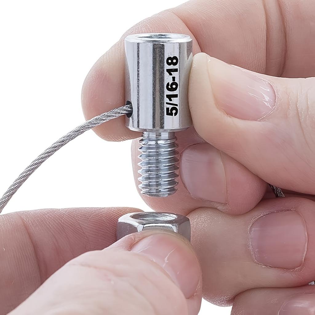 26pcs Handy Measuring Tool for DIYers Easy-to-Read Nuts & Bolts Size Identifier Thread Checker Set