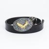 Eagle Pattern Unisex Cowboy Cowhide Belt