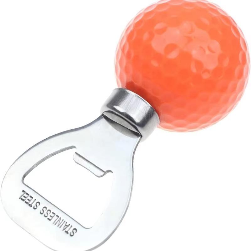 Golf Ball Bottle Opener - Stainless Steel Multifunctional Tool for Wine/Beer - Sports-Themed Barware for Golf Enthusiasts