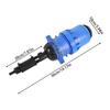 Fertilizer Injection Pump, 0.4-4% Hydraulic Chemical Liquid Metering Pump 20-2500L/H Automatic Fertilizer Applicator