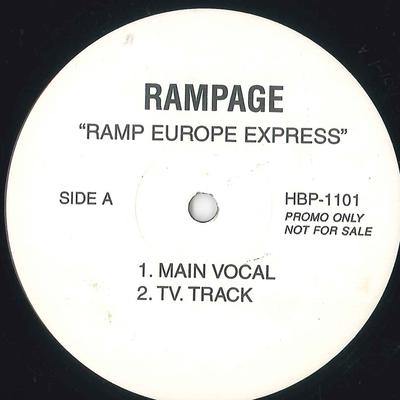 12inch Record RAMPAGE - Ramp Europe EXPRESS HBP1101 NOT ON LABEL Unknown Rap & Hip-Hop/R&B Used