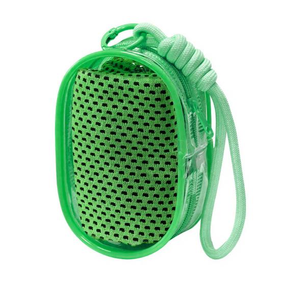 Yousheng Portable Cooling Towel, Gym Workout Cooling Towel with Clear Storage Bag, Instant Cooling Towel for Neck And Face Sports Workout