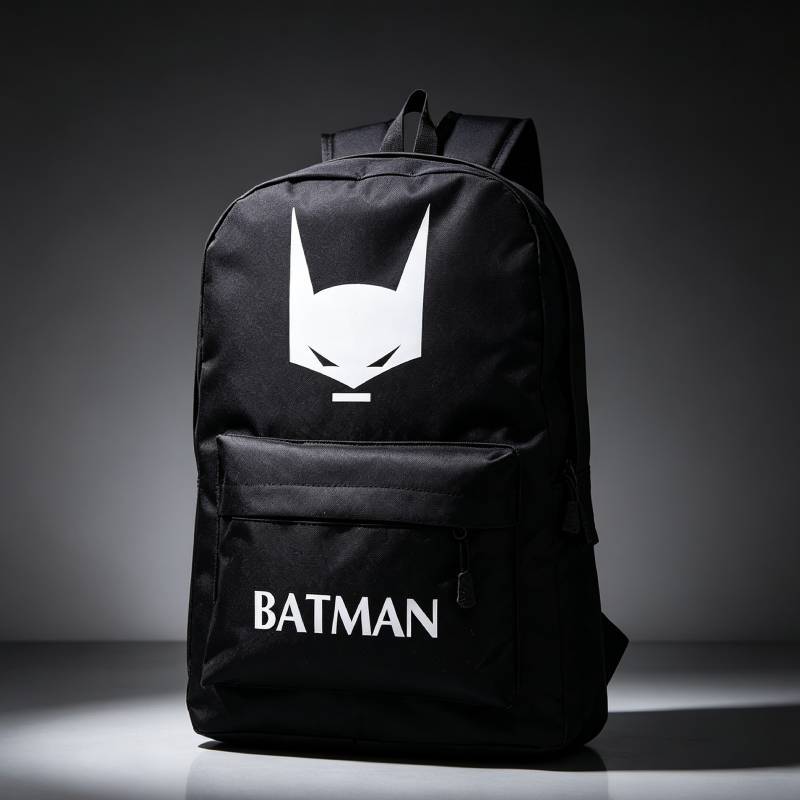 Spiderman Superman Captain America Character Backpack With Laptop Compartment For Students