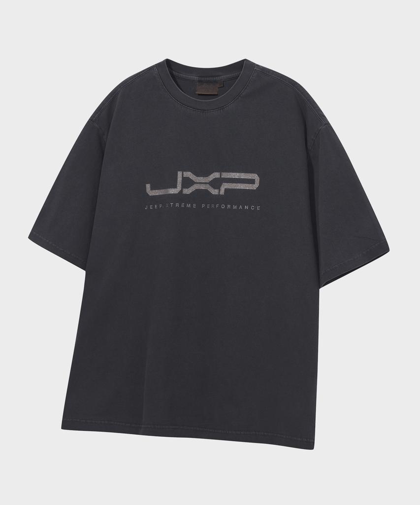 Jeiegseupi Big Print Garment-Dyed T-Shirt (Jr1Tsu171Dg)