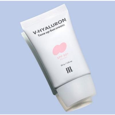 Merge V Hyaluronsäure Anorganische Ton-up Sonnencreme LSF50+ PA++++, 35g, 1 Stück