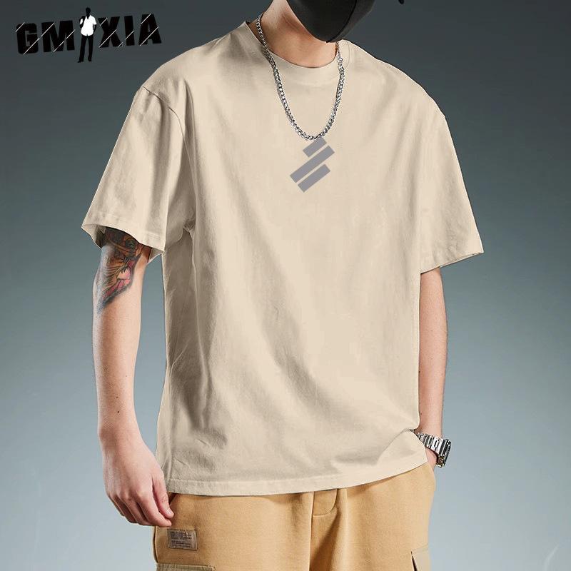 

GMXIA Мужская Мода Повседневные Летние Весенние Топы и Футболки XXXL хаки