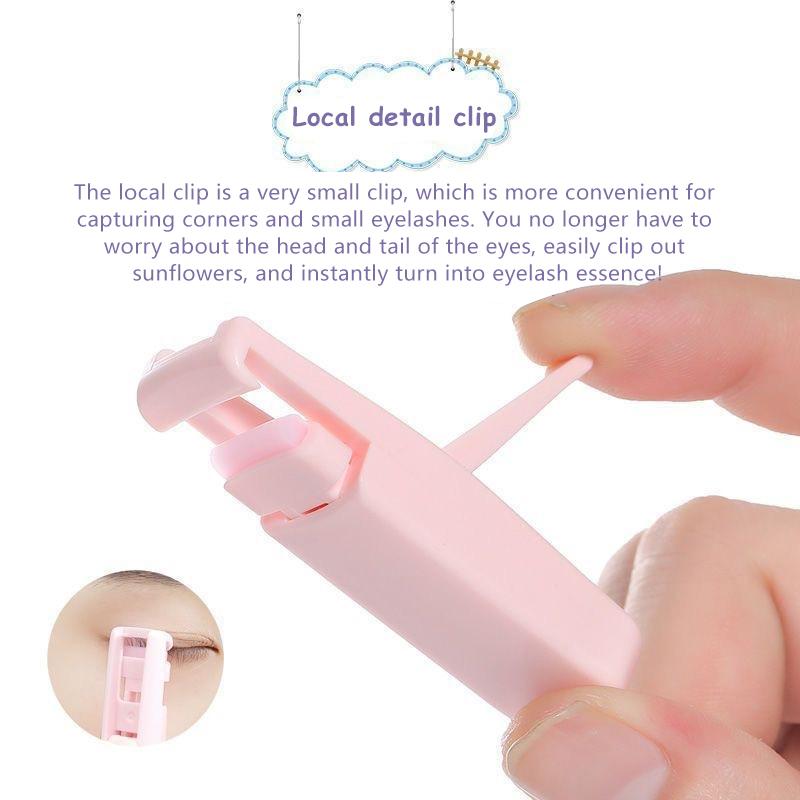 Mini Eyelash Curler Professional Multicolor Folding False Eyelashes Auxiliary Eyelash Curling Clip Beauty Cosmetic Makeup Tools