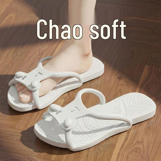 Women's 7CM Thick-Soled Flip-Flops, Arch Support, Non-Slip, Beach-Ready Fashion Sandals