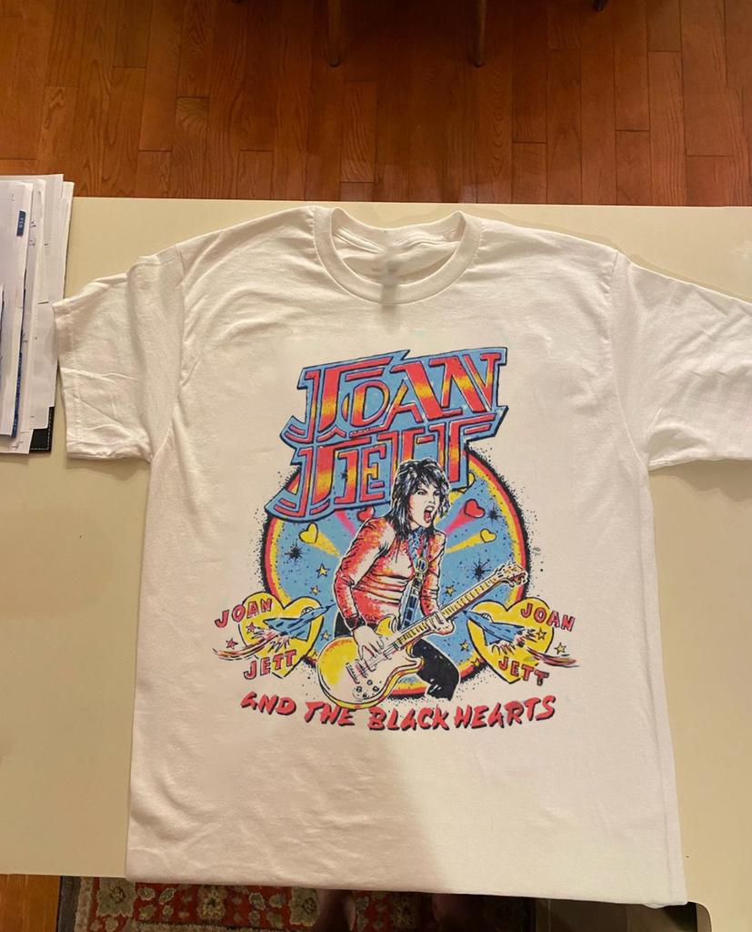 JOAN JETT CREW TEE Unisex T-Shirt All Size S To 5XL ZA760