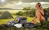 TRAVELER tourist set, kettle, pot, frying pan