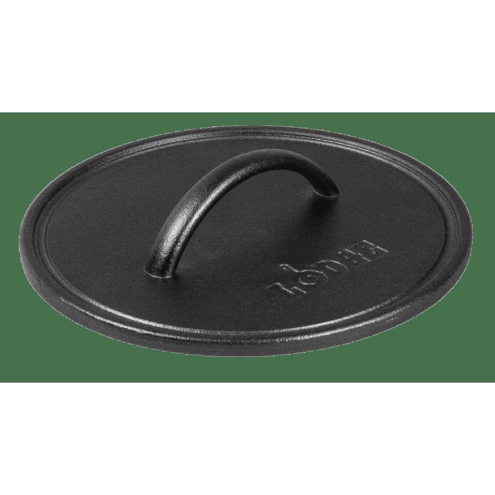 Seasoned Cast Iron Round Grill Press Heavy Duty Non-Stick Cooking Press Steak Burger Sandwich Induction Oven Safe Kitchen Tool