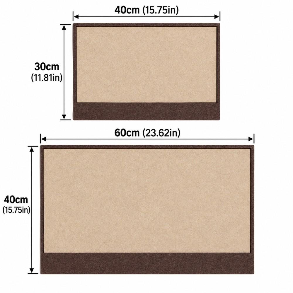40x60cm Felt Bulletin Board Self Adhesive Cork Bulletin Board New Photo Display Board  Home Office