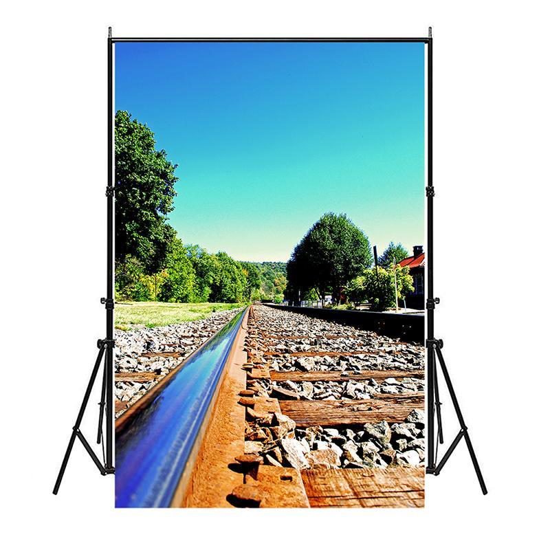 Railway Landscape Backdrop for Studio,Live Streaming,Parties Decor,Bedroom,Office,Background Tapestry