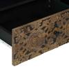 TV Cabinet Brown 80 x 33 x 46 cm Solid Mango Wood