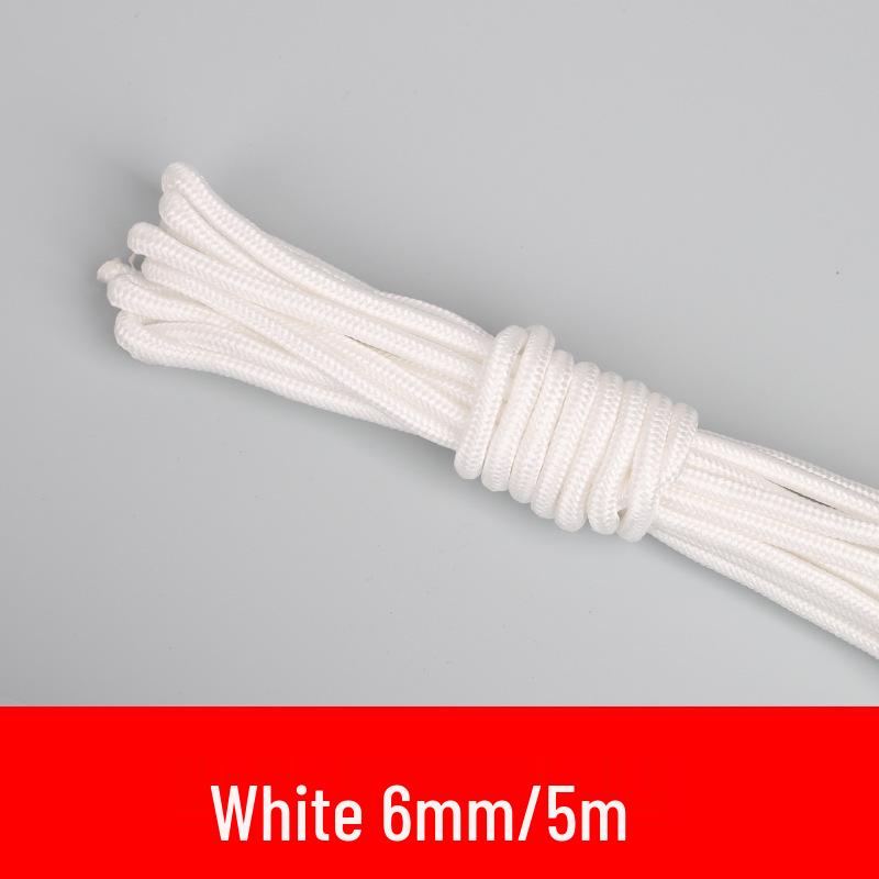 Rutschfeste, Verschleißfeste Handgewebte Nylon-Wäscheleine zum Trocknen von Kleidung & Steppdecken – Strapazierfähiges Outdoor-Seil