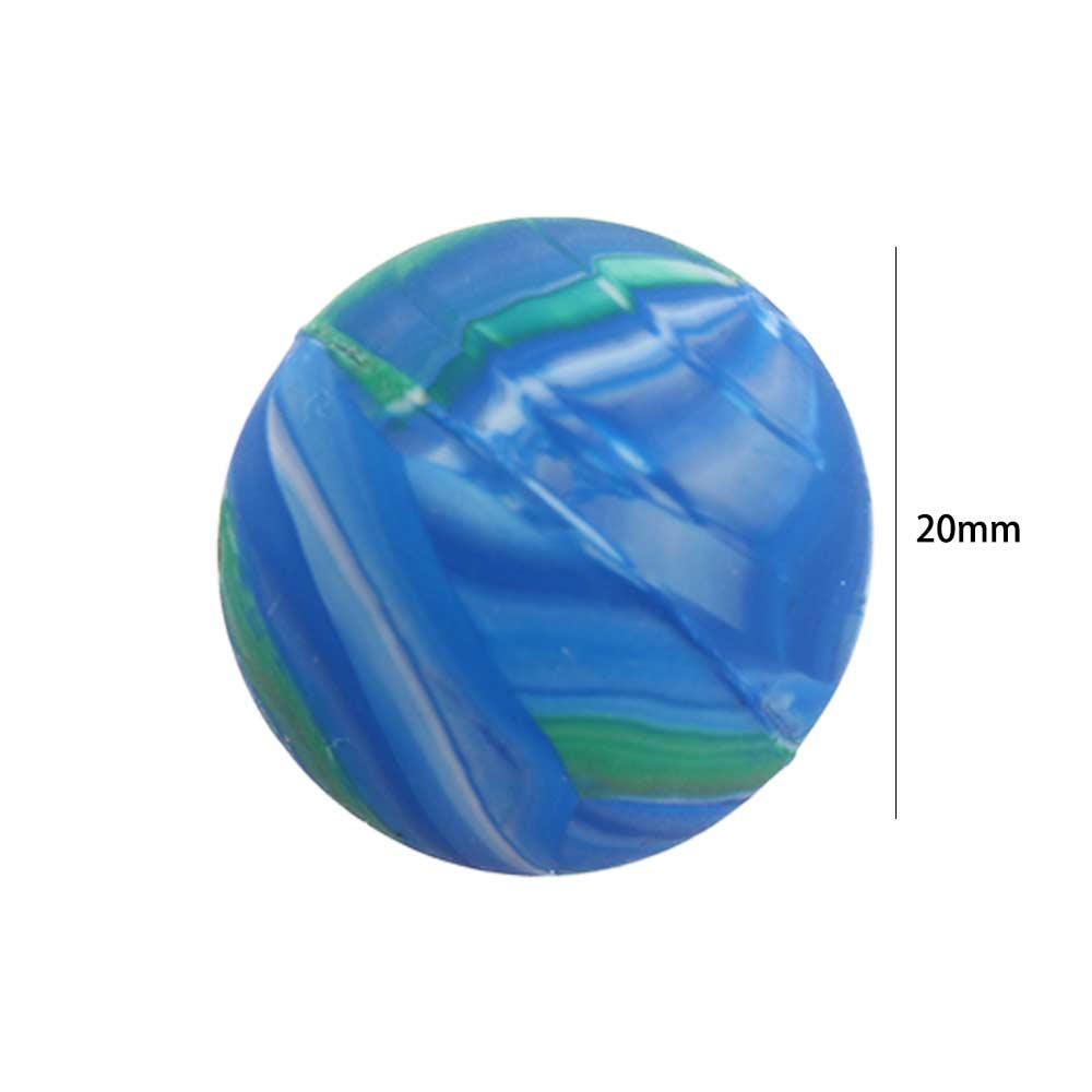 Toy Mini Elastic Colorful for Child Rubber Ball Bouncing Balls Jumping Balls Swirl Bouncing Balls
