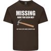 Missing Hammer Funny Carpenter DIY Builder Unisexs Light Cotton TShirt