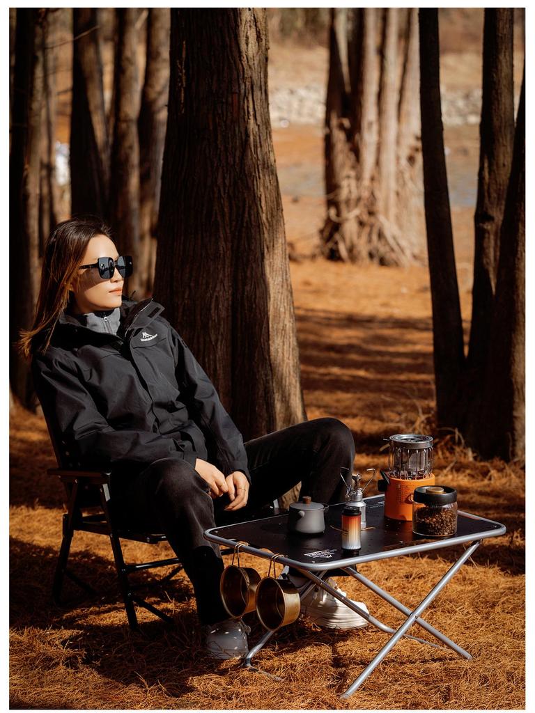 British Army Style Tactical Folding Camping Table - Aluminum Alloy