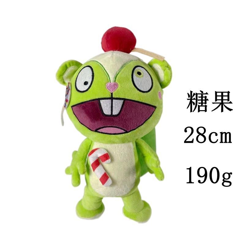 Happy Tree Friends Flippy Plush Toy Soldier Character Stuffed Doll Soft Animal Figure Home Sofa Decor Collectible Gift for Happy Tree Friends Game Fan
