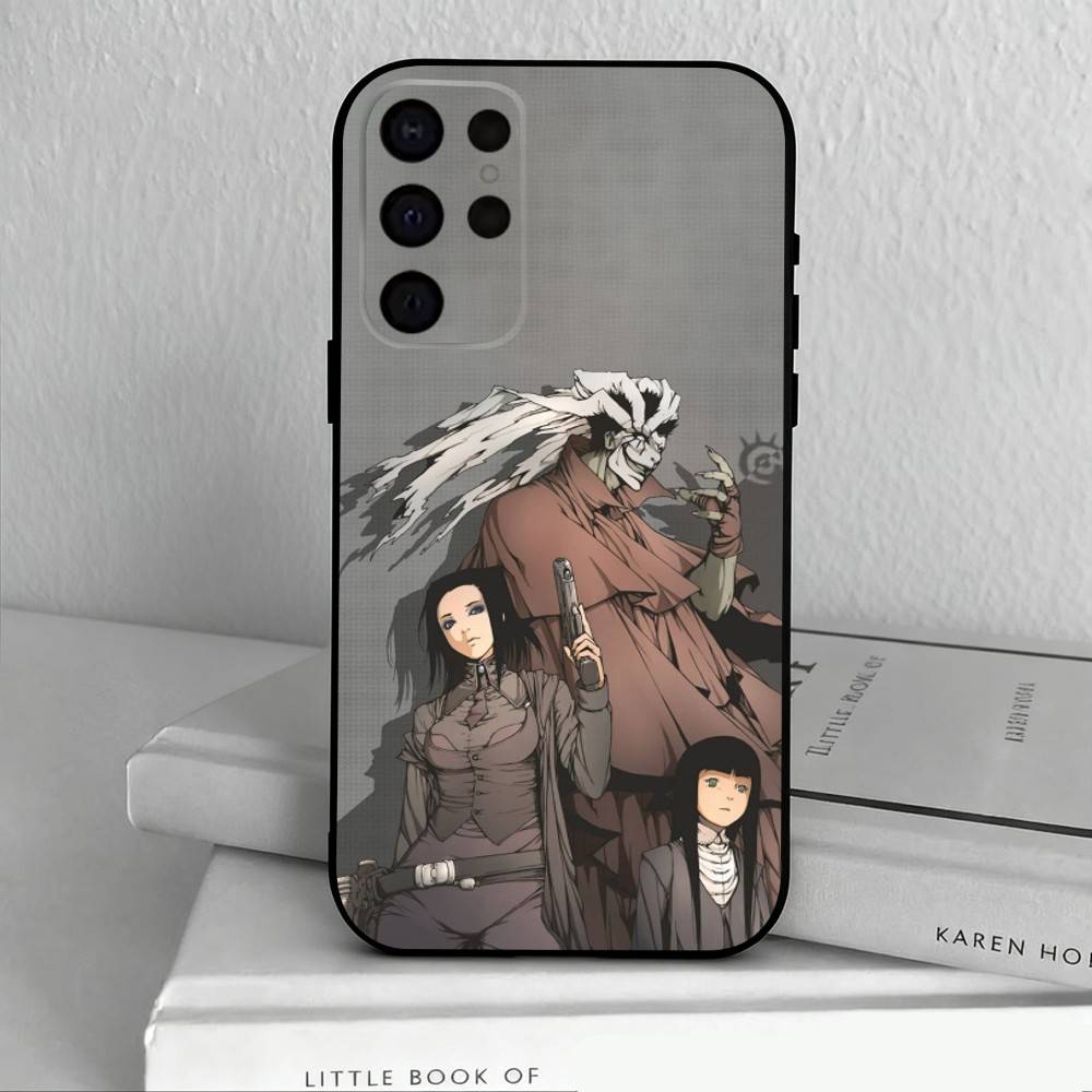 HOT Anime E-Ergo-O P-Proxy   Phone Case For Samsung S25,S24,S21,S22,S23,S30,Ultra,S20,Plus,Others Soft Black Case