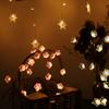 Deco Decorative Lights Light Fixture LED String Cherry Lighting Strings Flower String Lights