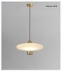 Nordic Designer Small Alabaster Pendant Light for Villa, Study, Tea Room, Restaurant, Bar, Bedroom, and Bedside