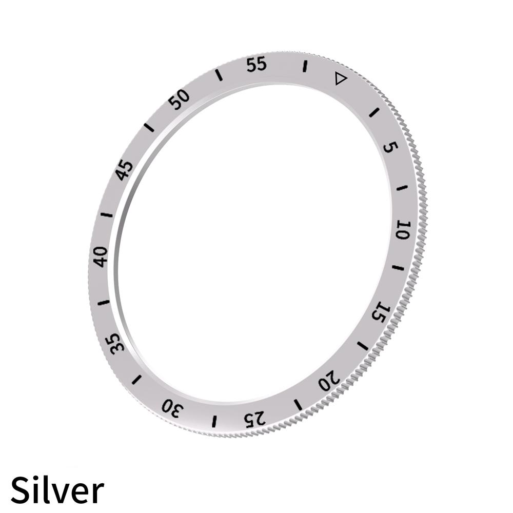 

47mm Bezel Oil Injection Diamond Circle Circle Prismatic Watch Protection Anti Collision For Samsung Galaxy Watch7 Ultra срібний
