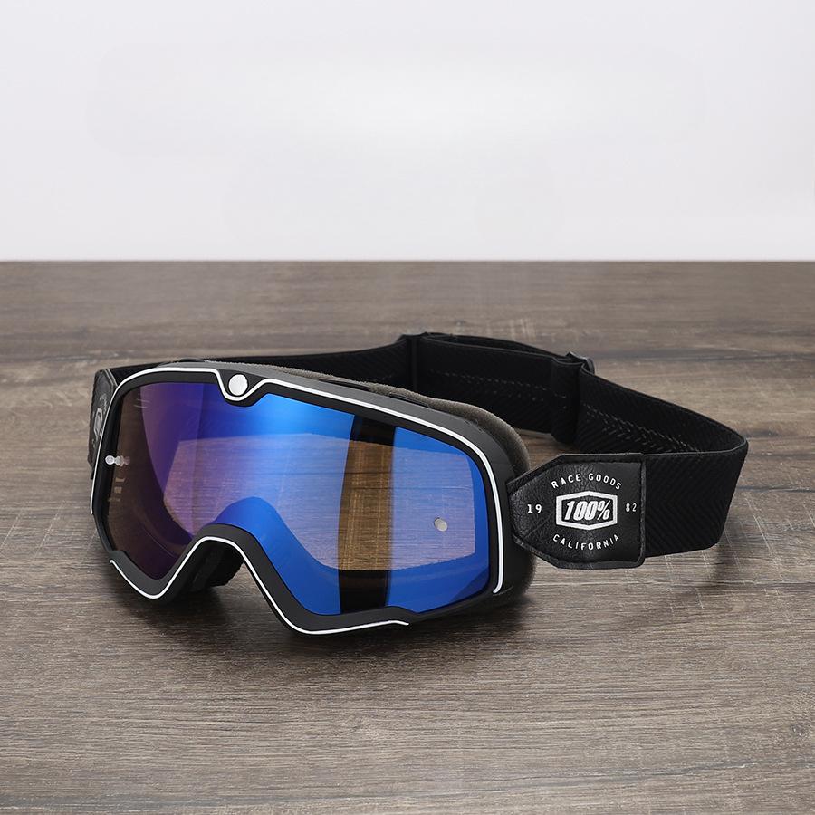 Ochelari de Motocicletă Retro Ochelari Motocross Scuter ATV Schi Ochelari de Soare Ochelari Anti-UV Cafe Racer Chopper Ciclism Curse