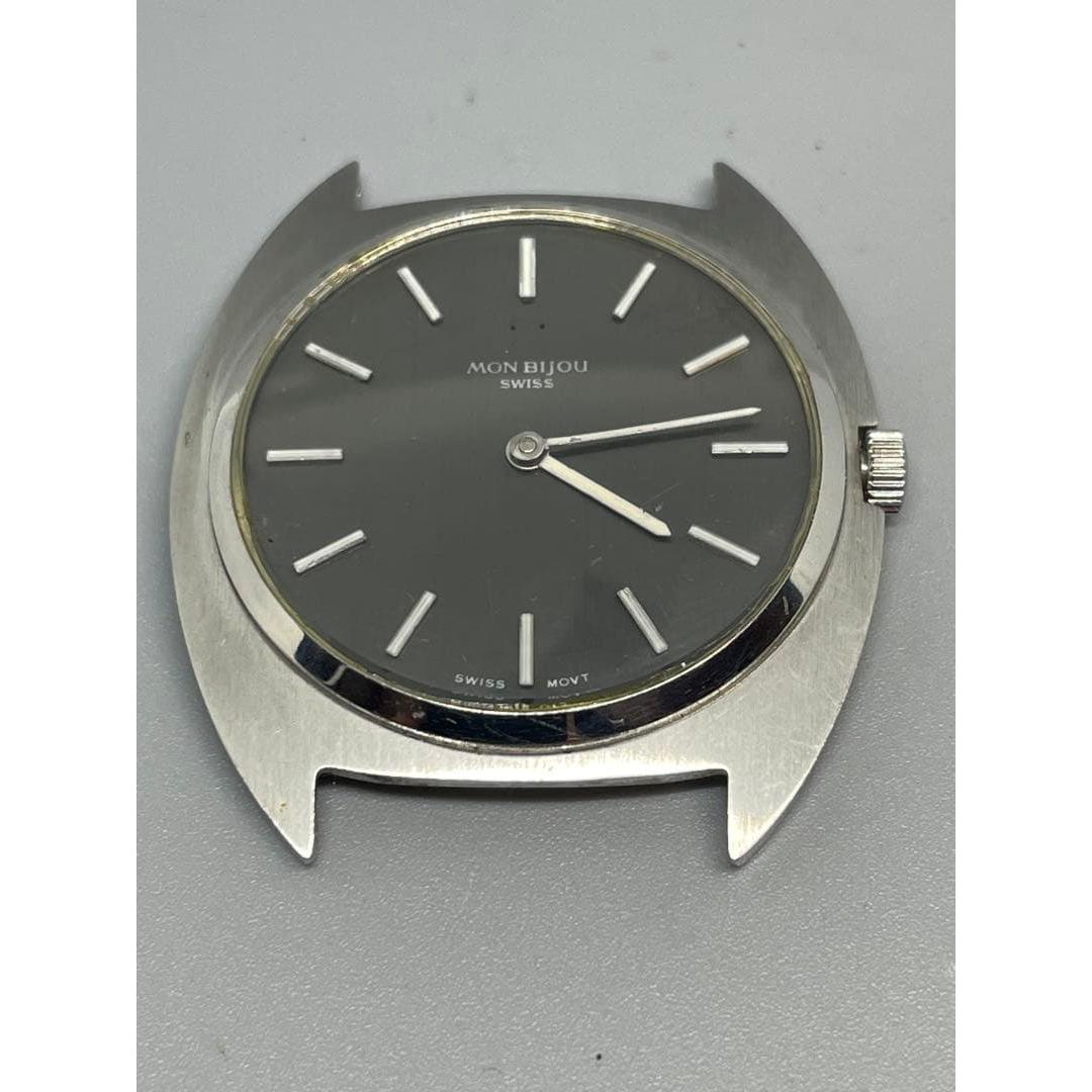 Used MON BIJOU Monbijou Swiss movement made by Orient with defects