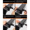 METOWARE Trailer Hitch Lock - 5/8" Dia Locking Hitch Pin, Anti-Theft Trailer Receiver Lock, Fits 2" Receiver Tubes, Class III & IV Hitch Receivers,