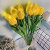 10/15Pcs Tulip Flower Night Light with Bendable Stems LED Bouquet for Home Decor Warm Glow Bedside Lamp for Bedroom Wedding Romantic Gift for