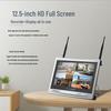 Wireless 4/8-Channel CCTV Monitoring Kit with Screen & 3MP WiFi Cameras