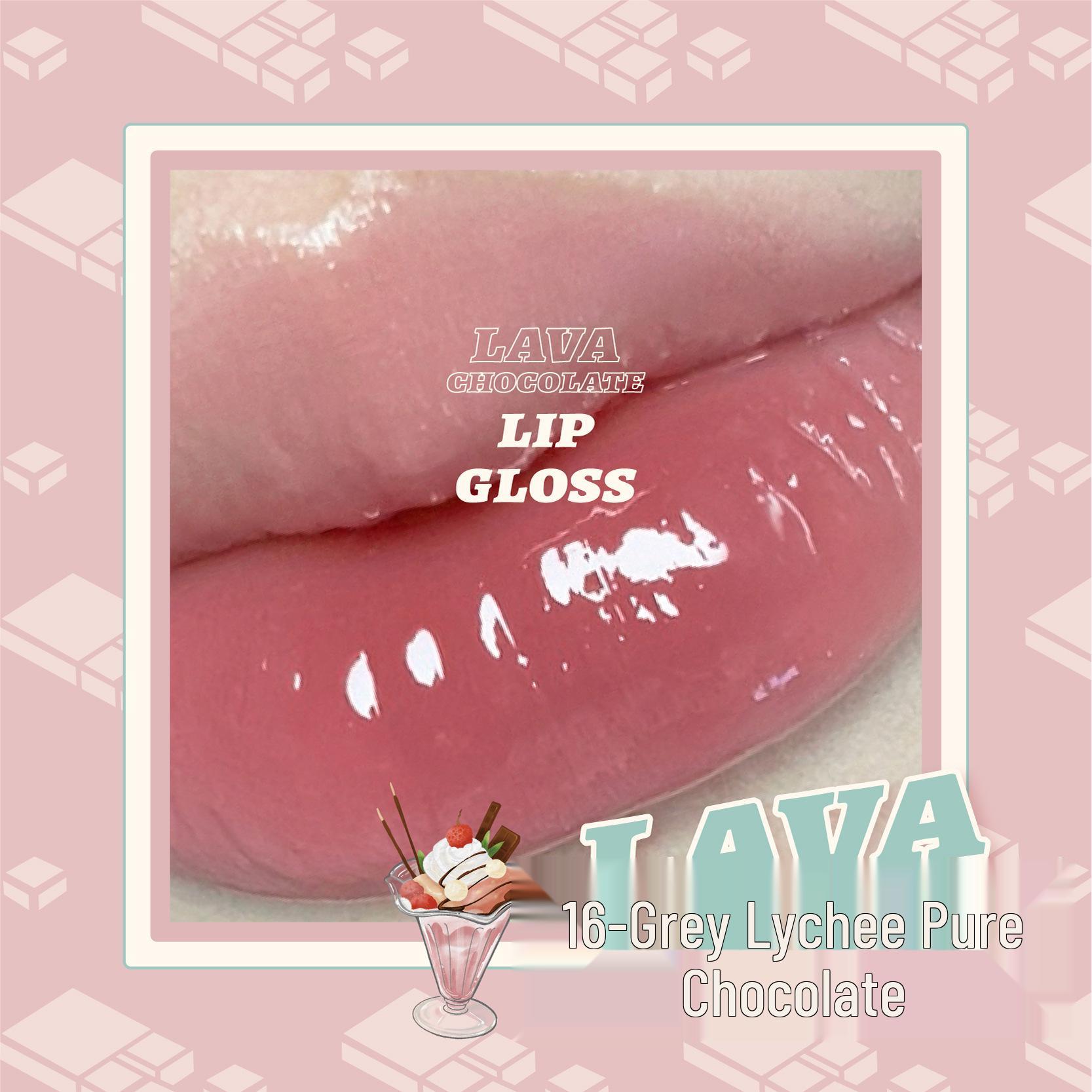 

LEEMEMBER Water Essence Series: Lychee Melon Lip Gloss, Chocolate Matte Lipstick, Affordable Lip Glaze